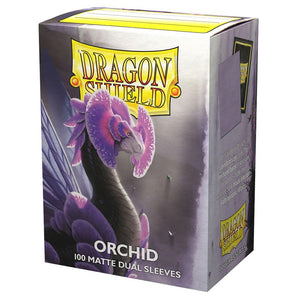 Dragon Shield Card Sleeves: Matte Dual - Orchid