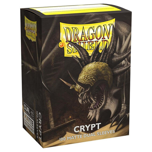 Dragon Shield Card Sleeves: Matte Dual - Crypt