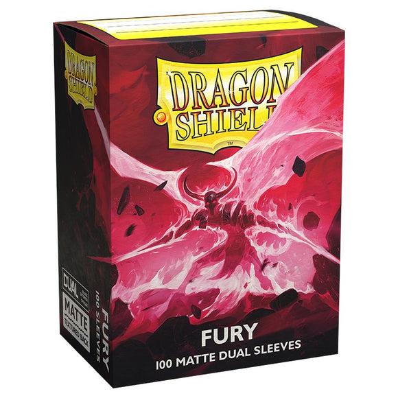 Dragon Shield Card Sleeves: Matte Dual - Fury