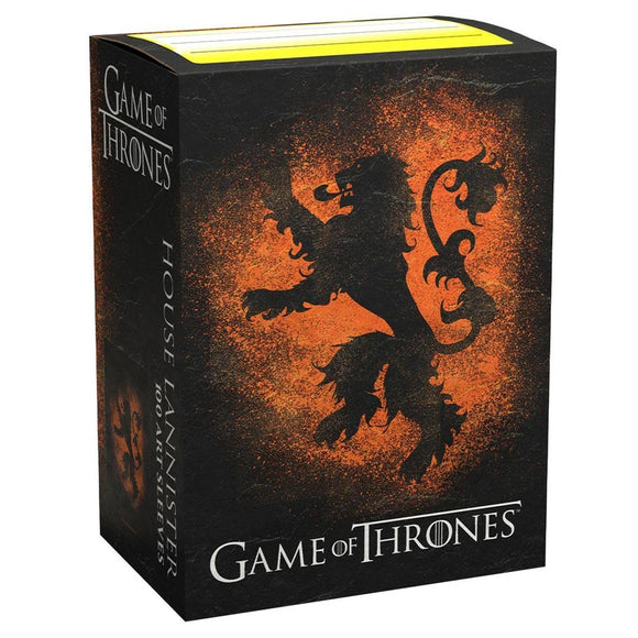 Dragon Shield Card Sleeves: Brushed Art - A Game of Thrones - House Lannister