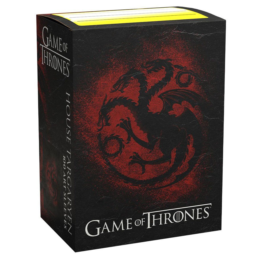 Dragon Shield Card Sleeves: Brushed Art - A Game of Thrones - House Ta Little Shop of Magic Dragon Shield Card Sleeves: Brushed Art - A Game of Thrones - House Ta Little Shop of Magic