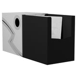 Dragon Shield Deck Box: Double Shell - Ashen White/Black