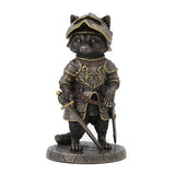 Sir Laveur Raccoon Man at Arms Statue