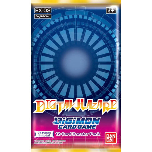 Digimon TCG: Digital Hazard Booster (EX-02) - 1 Pack