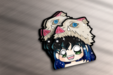 Demon Slayer: Inosuke Anime Peeker