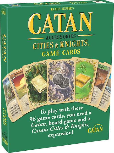 Catan: Cities & Knights Replacement Game Cards