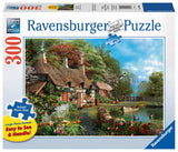 Puzzle: Large Format - Cottage on a Lake