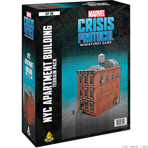 Marvel Crisis Protocol: NYC Apartment Building Terrain
