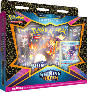 Pokemon Shining Fates: Mad Party Pin Collection - Galarian Mr. Rime