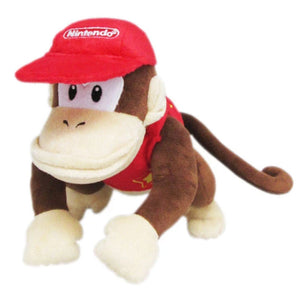 Super Mario Brothers: Mario All Star Collection Diddy Kong Plush (9")