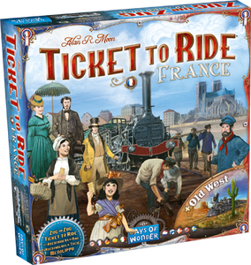 Ticket to Ride: France/Old West Map 6