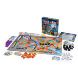 Ticket to Ride - Ghost Train, Close up on the overall boad game