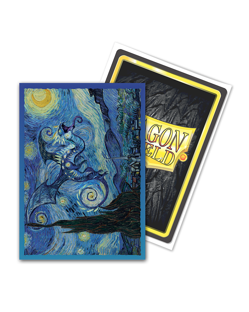 Dragon Shield Card Sleeves: Brushed Art - Starry Night – Little Dragon Shield Card Sleeves: Brushed Art - Starry Night – Little
