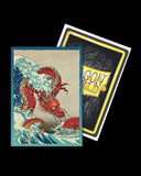 Dragon Shield Card Sleeves: Brushed Art - The Great Wave