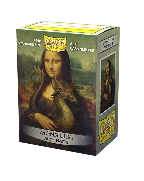 Dragon Shield Card Sleeves: Matte Art - Mona Lisa