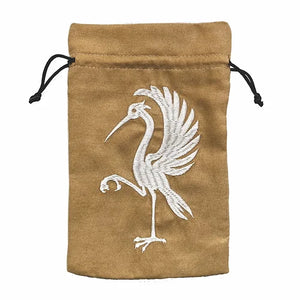 Heraldic Ibis Dice Bag