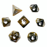 Black Oak Dice: Kitty-Clacks Tortimer Polyhedral Set (7)