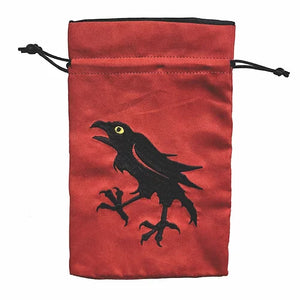 Heraldic Raven Dice Bag