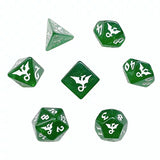 Black Oak Dice: Glitterwing Dragon Veridius Polyhedral Set (7)