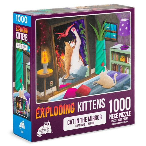 Puzzle: Exploding Kittens - Cat in the Mirror