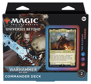 Magic: the Gathering - Universes Beyond - Warhammer 40K Commander Deck - The Ruinous Powers