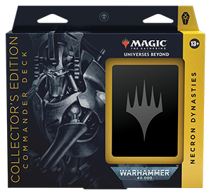 Magic: the Gathering - Universes Beyond - Warhammer 40K Collector's Edition Commander Deck - Necron Dynasties