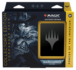 Magic: the Gathering - Universes Beyond - Warhammer 40K Collector's Edition Commander Deck - Forces of the Imperium