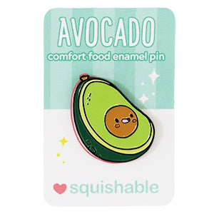 Squishable Avocado Enamel Pin