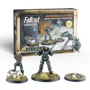 Fallout: Wasteland Warfare - Brotherhood of Steel - Knight-Captain Cade & Paladin Danse