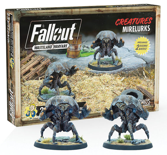 Fallout: Wasteland Warfare - Creatures - Mirelurks
