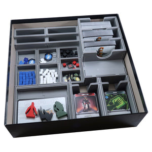 Folded Space Board Game Organizer: Clank! In! Space!