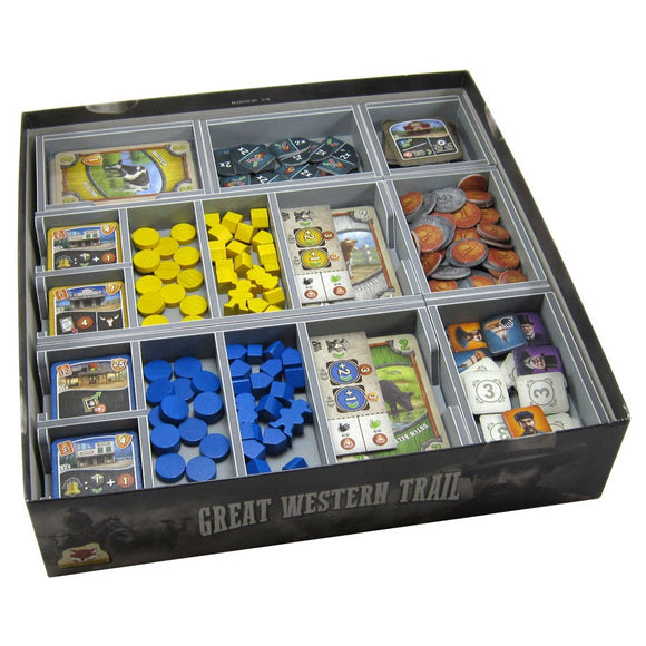 Folded Space Board Game Organizer: Great Western Trail
