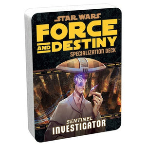 Star Wars: Force and Destiny: Investigator Specialization Deck