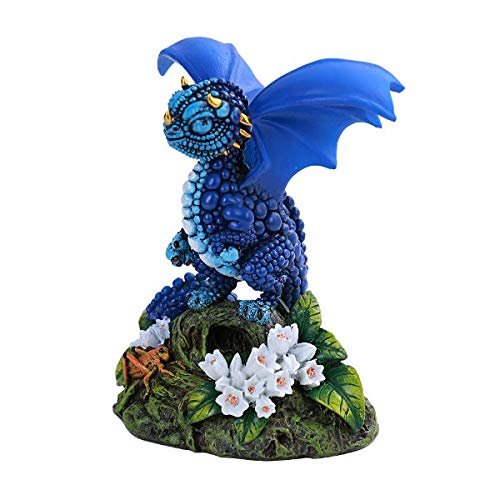 Blueberry Dragon Figurine