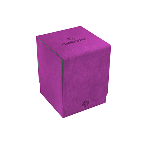 GameGenic Squire 100+ Card Convertible Deck Box: Purple