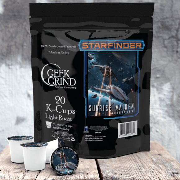 Geek Grind Coffee: Starfinder - Sunrise Maiden - Vagabond Brew (K-Cup Coffee Pod)