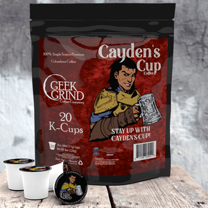 Geek Grind Coffee: Pathfinder - Cayden's Cup (K-Cup Coffee Pod)