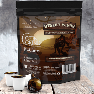 Geek Grind Coffee: Desert Winds - Night of the Chupacabra (K-Cup Coffee Pod)
