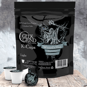 Geek Grind Coffee: Wizard's Mist - Blend of Ages (K-Cup Coffee Pod)