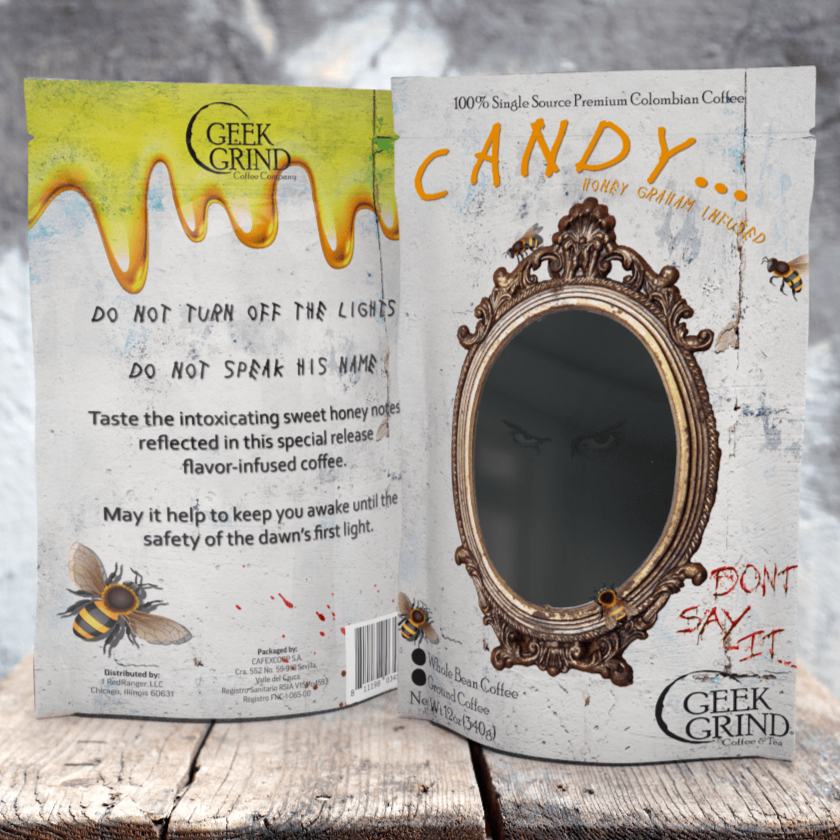 Geek Grind Coffee: Candy... (Whole Bean) – Little Shop of Magic