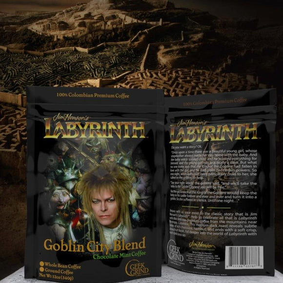 Geek Grind Coffee: Labyrinth - Goblin City Blend (Whole Bean)
