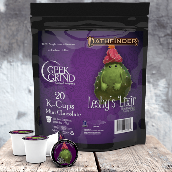 Geek Grind Coffee: Pathfinder - Leshy's 'Lixir (K-Cup Coffee Pod)