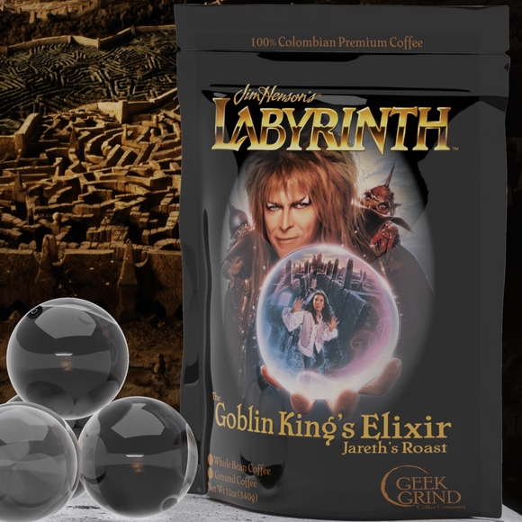 Geek Grind Coffee: Labyrinth - Goblin King's Elixir - Jareth's Roast