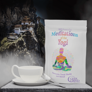 Geek Grind Coffee: Meditations of the Yogi - Ayuredic Total Body Tea Blend