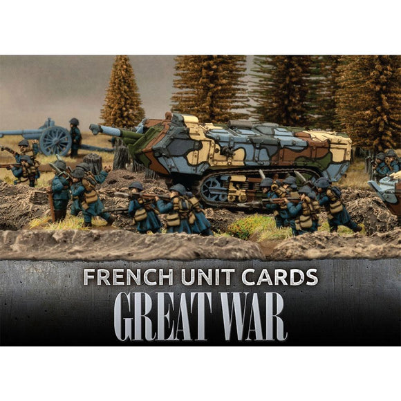 The Great War: French - Unit Cards