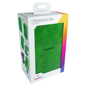 GameGenic Stronghold 200+ Card Convertible Deck Box: Green
