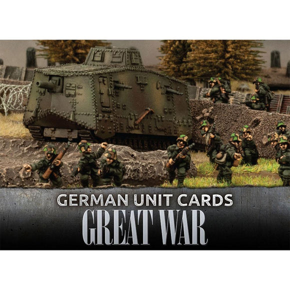 The Great War: German - Unit Cards