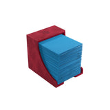 GameGenic Watchtower 100+ XL Card Convertible Deck Box: Red