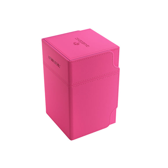 GameGenic Watchtower 100+ Card Convertible Deck Box - XL Pink