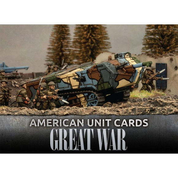 The Great War: American - Unit Cards